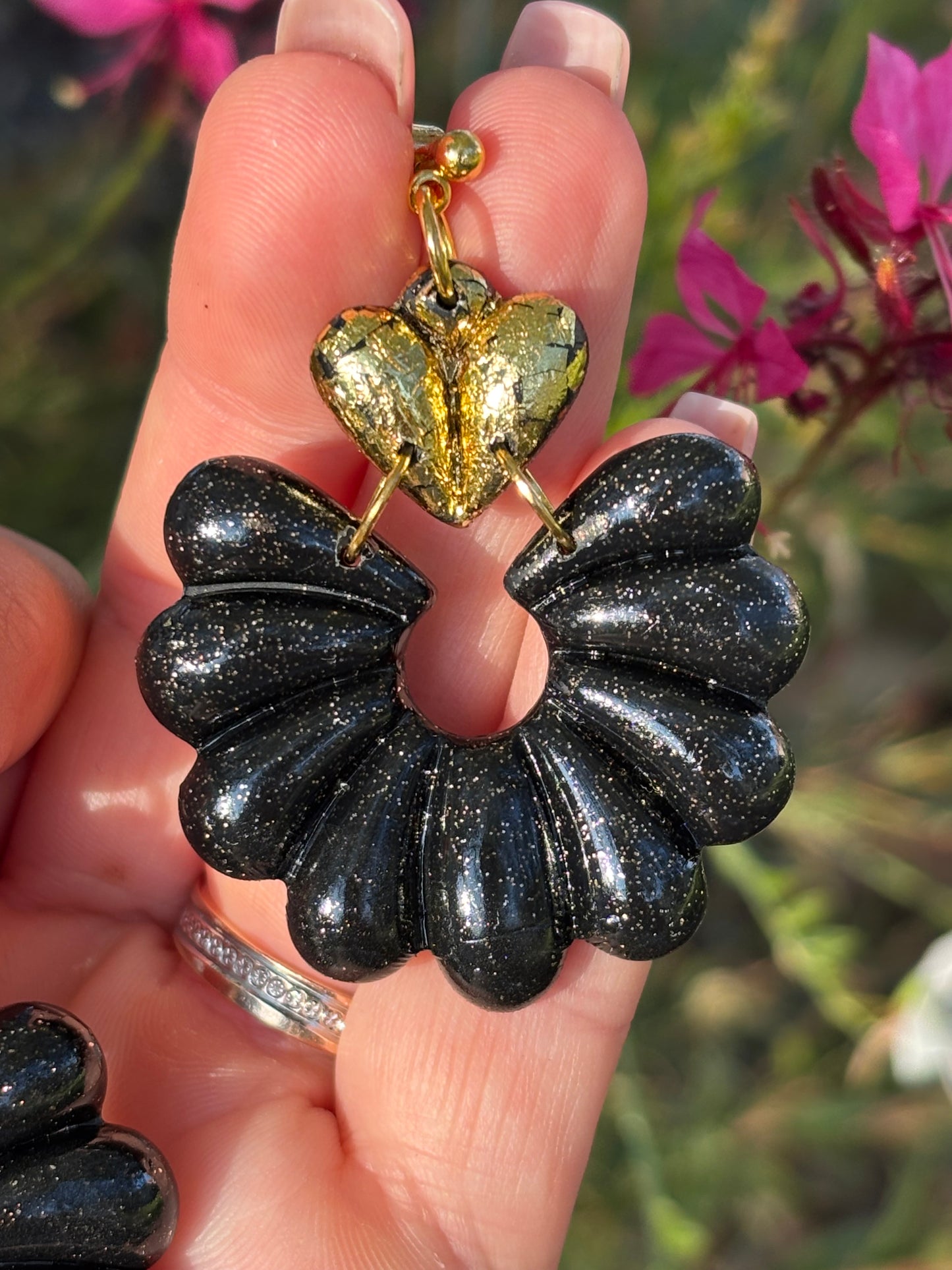 Les grands éventails arrondis