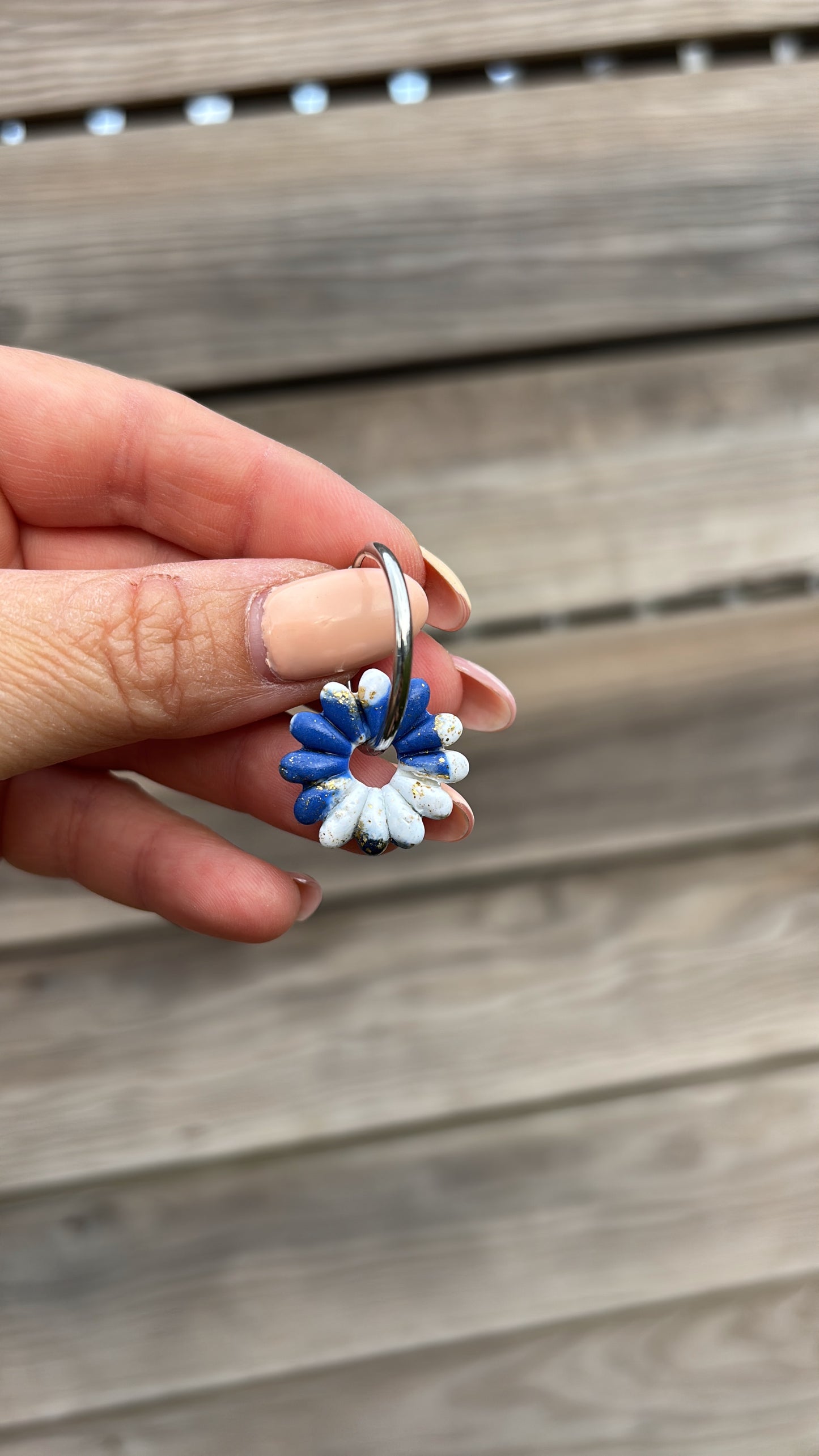 Collection de petites créoles interchangeables