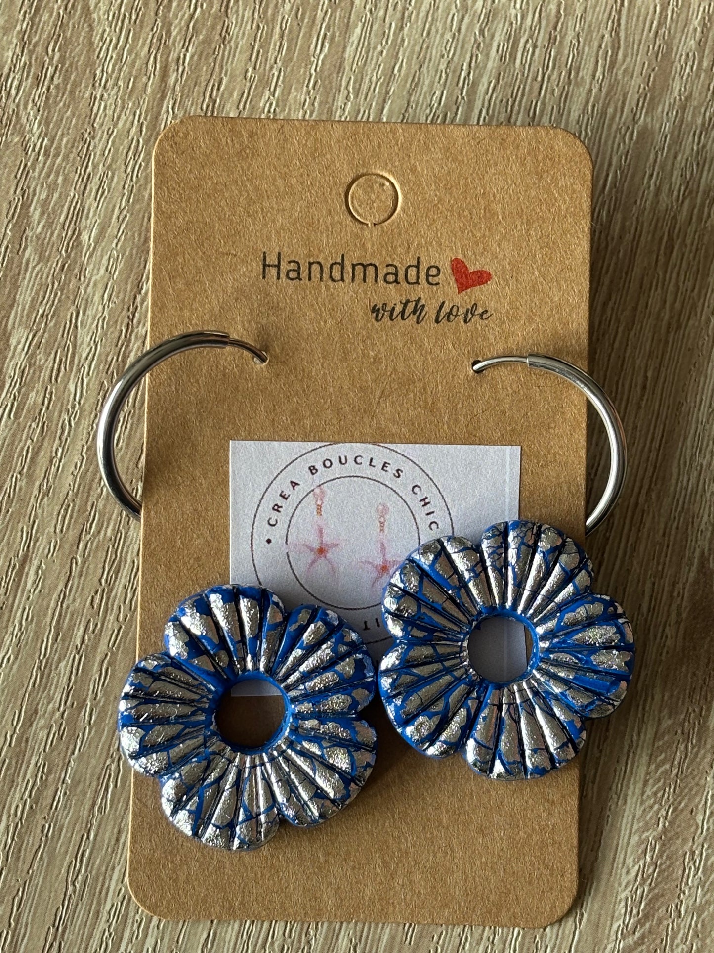 Collection de petites créoles interchangeables